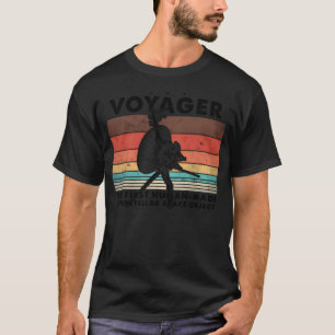 Voyager 1977 Retro ruimtesonde T-shirt