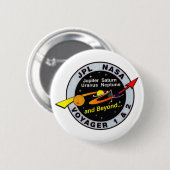 Voyager 1 en 2 ronde button 5,7 cm (Voorkant /achterkant)