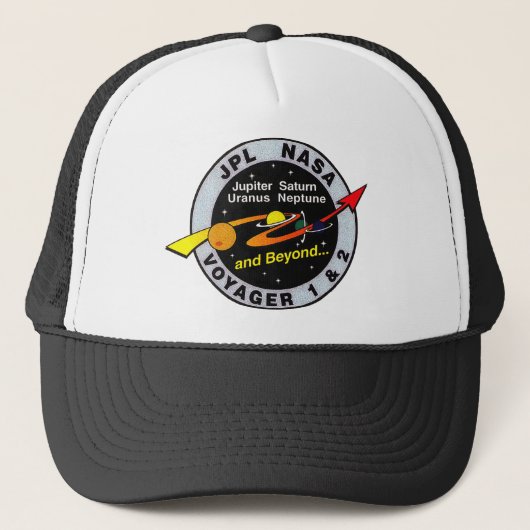 Voyager 1 en 2 trucker pet (Voorkant)