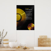 Voyager 1 Golden Record - Poster (Keuken)