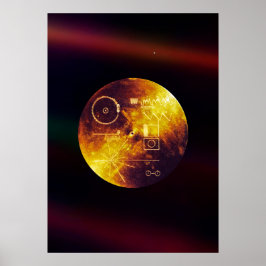 Voyager 1 Golden Record Poster