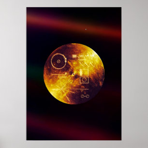 Voyager 1 Golden Record Poster