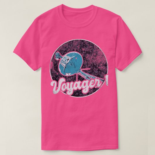 Voyager 1 Interstellar Space Probe11 T-shirt (Design voorkant)
