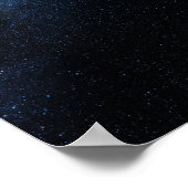 Voyager 1 plaque & Milky Way galaxy panorama Poster (Hoek)