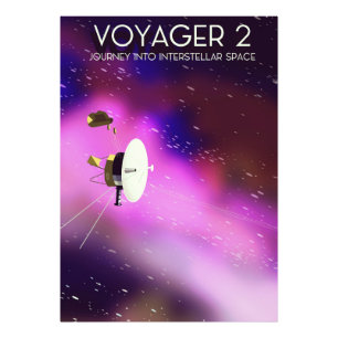 Voyager 2 - Reis naar de interstellaire ruimte Foto Afdruk