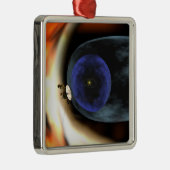 Voyager 2 ruimtevaartuig metalen ornament (Rechts)