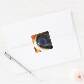 Voyager 2 ruimtevaartuig vierkante sticker (Envelop)