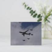 Voyager en tyfoons briefkaart (Staand voorkant)