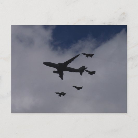 Voyager en tyfoons briefkaart (Voorkant)