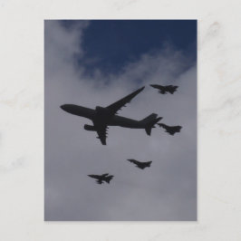 Voyager en tyfoons briefkaart