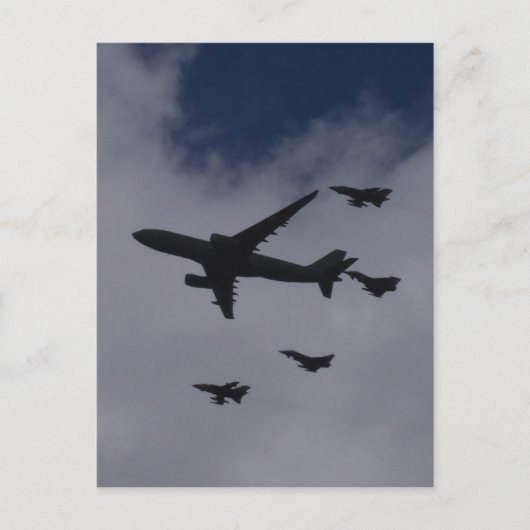 Voyager en tyfoons briefkaart (Voorkant)