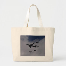 Voyager en Typhoons Grote Tote Bag