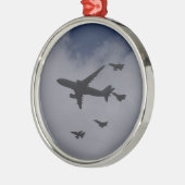 Voyager en Typhoons Metalen Ornament (Links)