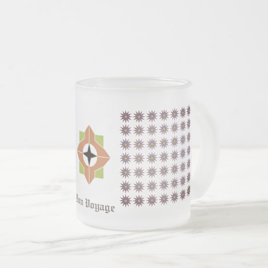 Voyager Frosted Glass Mok (Voorkant rechts)