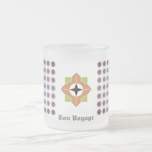 Voyager Frosted Glass Mok (Center)