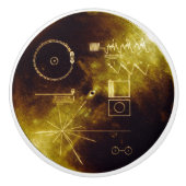 Voyager Golden Record Keramische Knop (Voorkant)