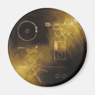 Voyager Golden Record Magneet