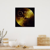 Voyager Golden Record Poster (Keuken)