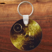 Voyager Golden Record Sleutelhanger (Voorkant)