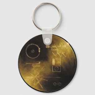 Voyager Golden Record Sleutelhanger