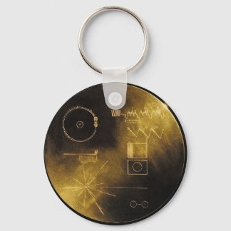 Voyager Golden Record Sleutelhanger