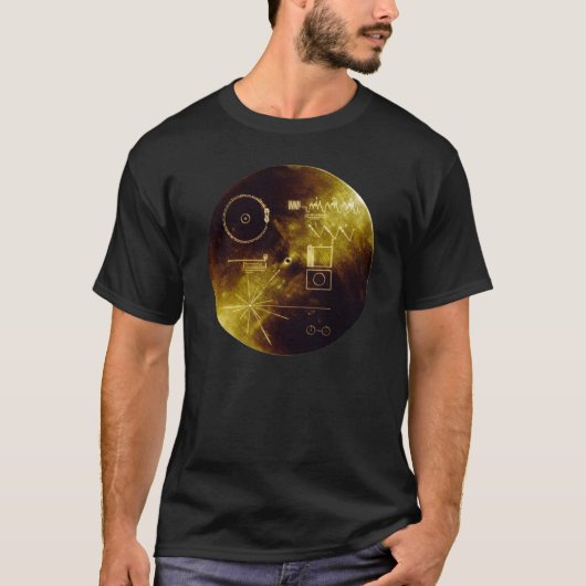Voyager Golden Record T-shirt (Voorkant)
