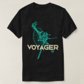 Voyager Interstellar Space Probe5 T-shirt (Design voorkant)