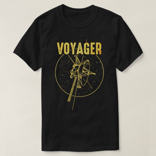 Voyager Interstellar Space Probe8 T-shirt (Design voorkant)