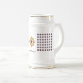 Voyager Mok (White/Gold) (Voorkant rechts)