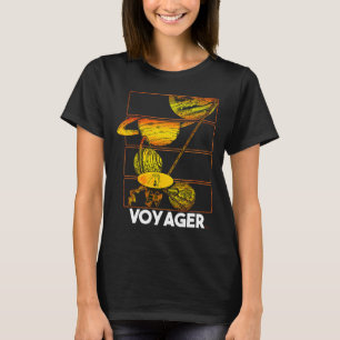 Voyager ruimteprobe-ruimtevaartuig - Zonnesysteemv T-shirt