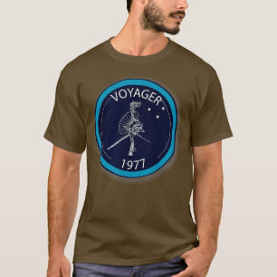 Voyager Satellietsonde 1977 Ruimtevaart T-shirt