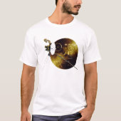 Voyager sonde met record. t-shirt (Voorkant)