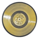 Voyager Spacecraft Golden Record Hockey Puck (Voorkant)