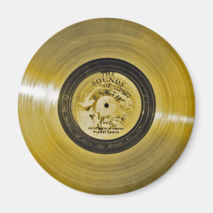 Voyager Spacecraft Golden Record Magneet