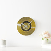Voyager Spacecraft Golden Record Ronde Klok (Huis)