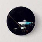 VOYAGER SPACECRAFT RONDE BUTTON 5,7 CM (Voorkant)