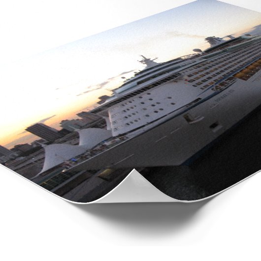 Voyager van de Zeeen Poster (Hoek)