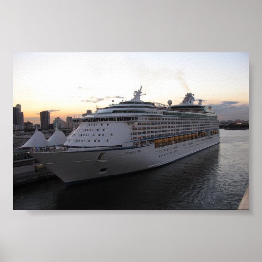 Voyager van de Zeeen Poster (Voorkant)