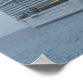 Voyager van de Zeeen Poster (Hoek)