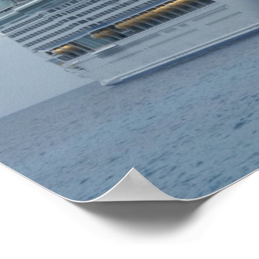 Voyager van de Zeeen Poster (Hoek)