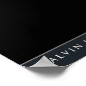 Voyager's Farewell naar Saturnus Poster (Hoek)