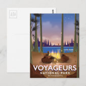 Voyageurs Nationaal Park Minnesota Briefkaart (Voorkant / Achterkant)
