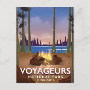 Voyageurs Nationaal Park Minnesota Briefkaart