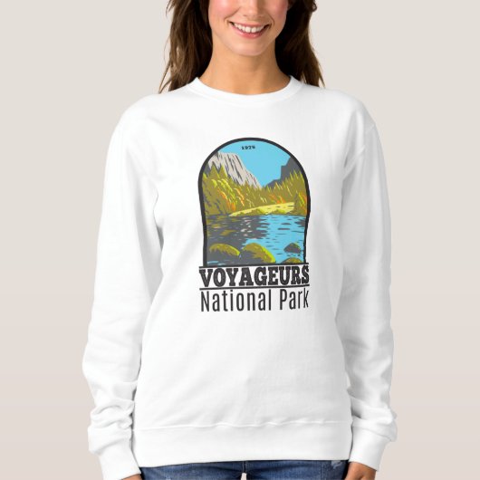 Voyageurs Nationaal Park Minnesota Vintage Trui (Voorkant)