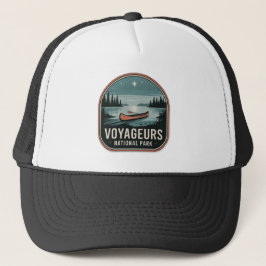 Voyageurs National Park Kano-badge Trucker Pet