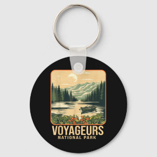 Voyageurs National Park Minnesota Natuur Wandelen Sleutelhanger