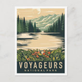 Voyageurs National Park Minnesota USA Travel Briefkaart (Voorkant)