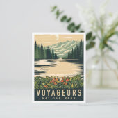 Voyageurs National Park Minnesota USA Travel Briefkaart (Staand voorkant)