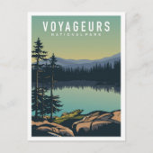 Voyageurs National Park Minnesota USA Travel Briefkaart (Voorkant)