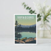 Voyageurs National Park Minnesota USA Travel Briefkaart (Staand voorkant)